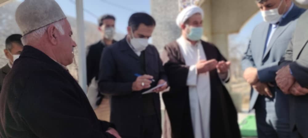 بازدید فرماندار بویراحمد از روستای دلی اولاد علی مومن