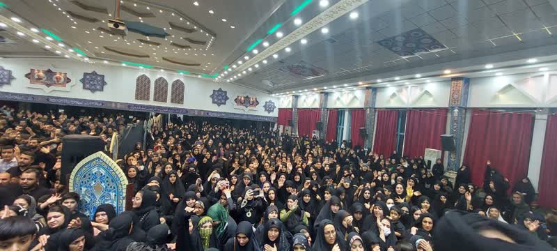 فیلم) لحظه ورود شهیدان نیروی انتظامی کهگیلویه و بویراحمد به هیئت عزاداری حسینیه ثارالله یاسوج