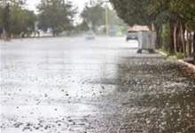 رگبار، تگرگ و گردوخاک در ۲۳ استان