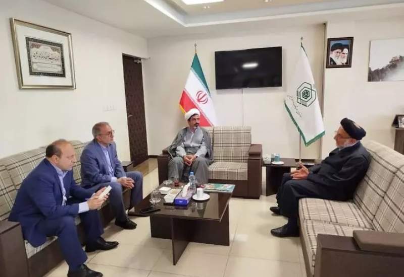 دیدار استاندار کهگیلویه و بویراحمد با رئیس سازمان اوقاف و امور خیریه کشور