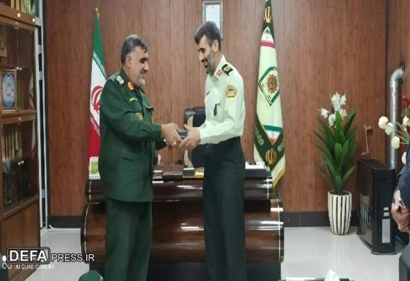 دیدار فرمانده و کارکنان تیپ ۴۸ فتح با فرمانده جدید نیروی انتظامی کهگیلویه و بویراحمد +تصاویر