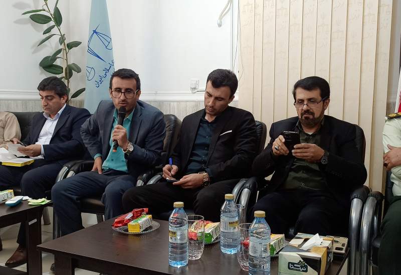 نشست پیشگیری از وقوع جرم و جرایم فضای مجازی در لنده برگزار شد