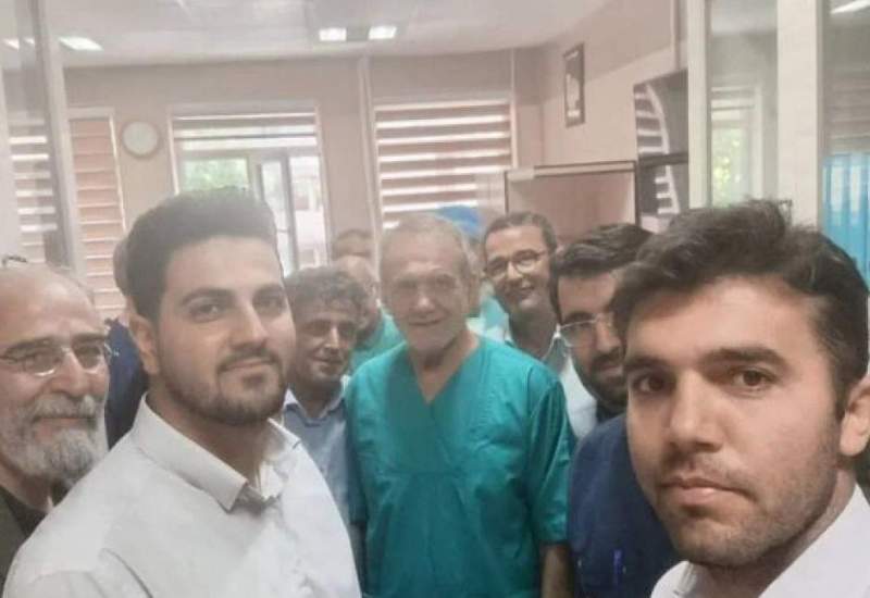 مسعود پزشکیان در تبریز دست به تیغ شد
