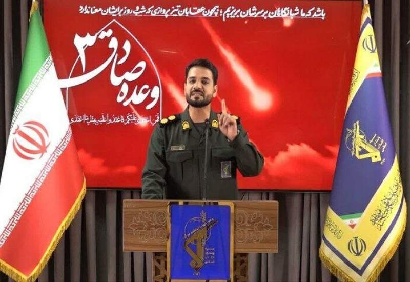 این پاسدار جوان، سخنگوی عملیات وعده صادق ۳ شد