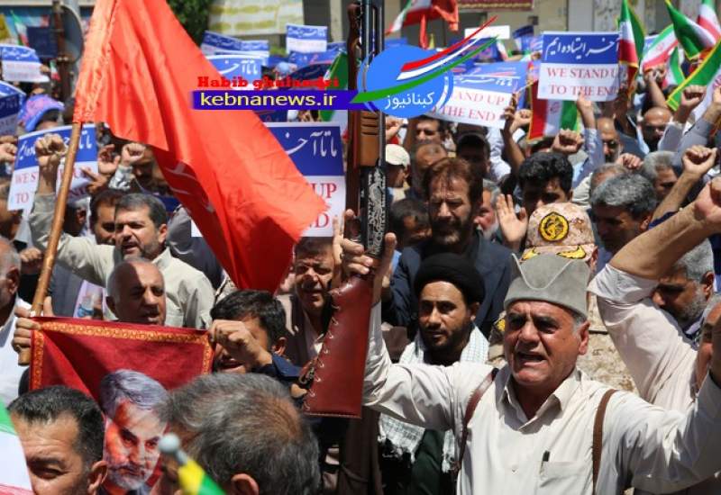 تصاویر | راهپیمایی « خشم و نصر» در گچساران  <img src="/images/picture_icon.png" width="11" height="10" border="0" align="top">