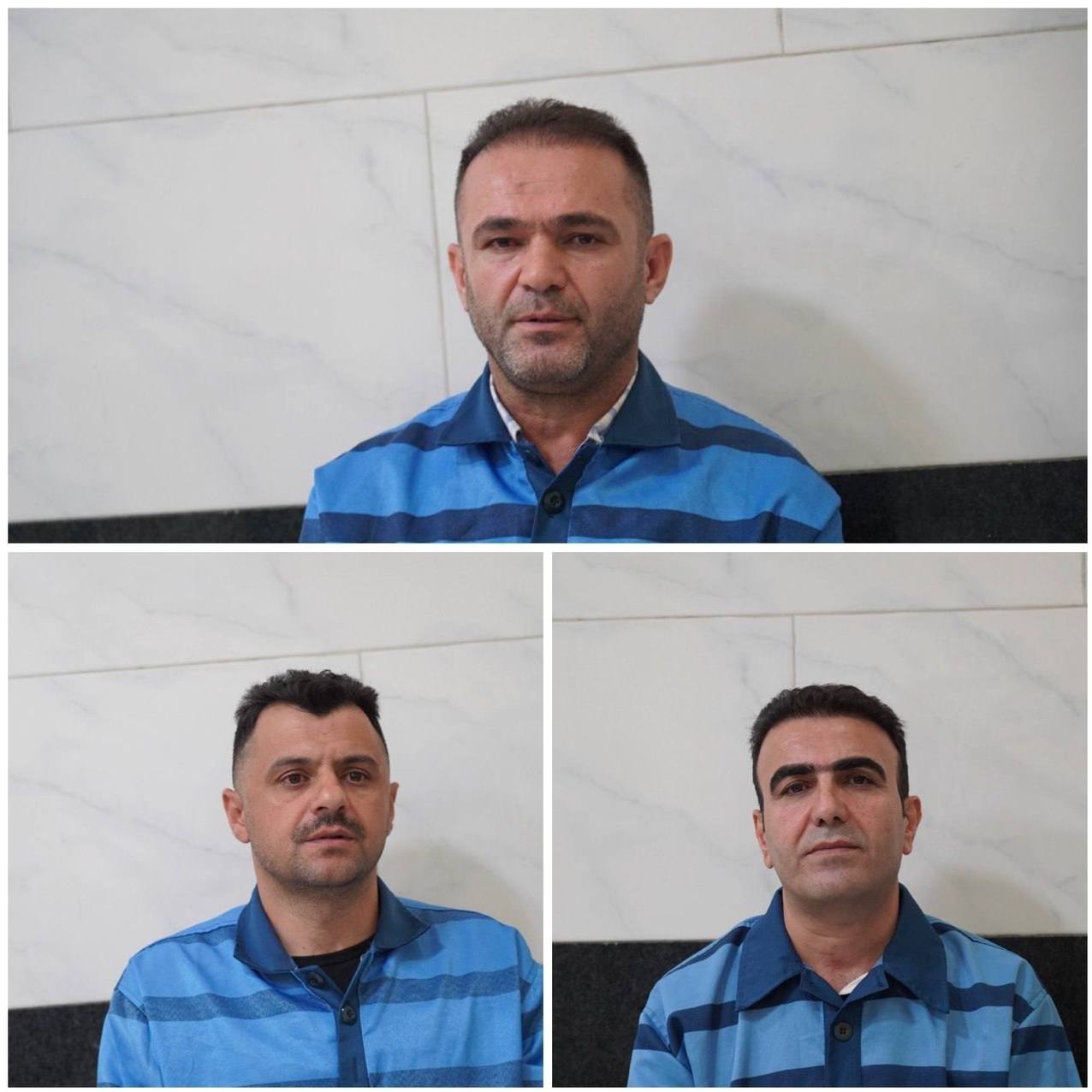 اعدام ۳ جاسوس موساد اسرائیل + تصاویر