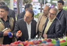 تصاویر و فیلم | بازدید سرزده استاندار کهگیلویه و بویراحمد از بازار یاسوج؛ هیچ کمبودی در تأمین کالاهای اساسی استان وجود ندارد / وضعیت مناسب بازار کهگیلویه و بویراحمد /قیمت مرغ در استان مناسب‌تر از همسایگان  