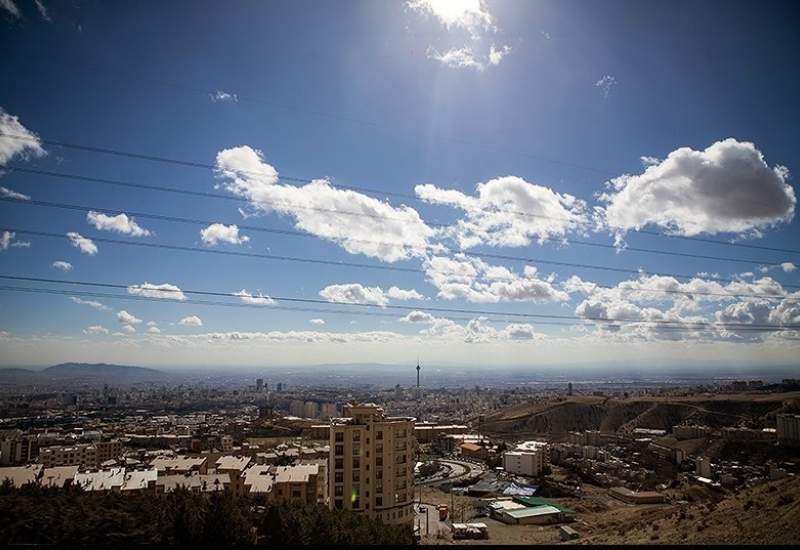 آسمان صاف ایران تا آخر هفته