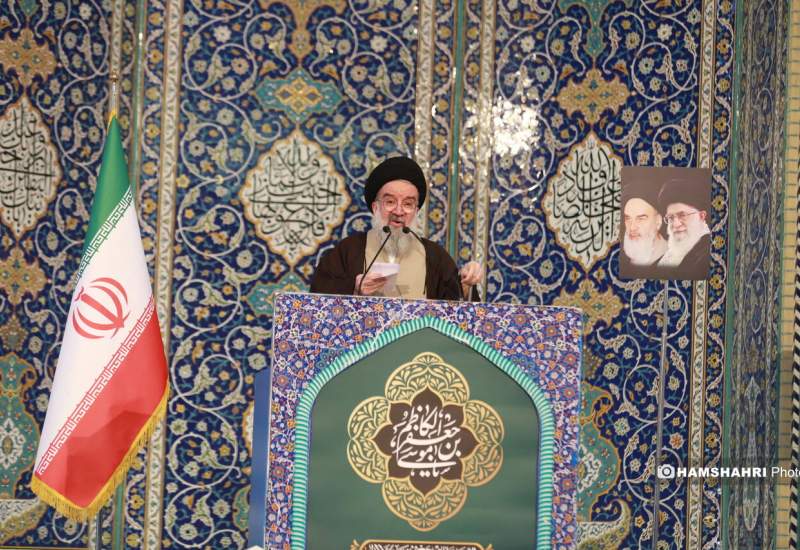 خطیب نماز جمعه تهران: حکم شرعی مجازات ترامپ و نتانیاهو اعدام است / گروسی همکار صهیونیست‌هاست