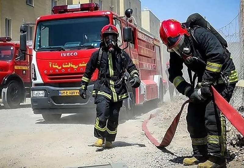 انفجار در یکی از برج‌های منطقه چیتگر تهران
