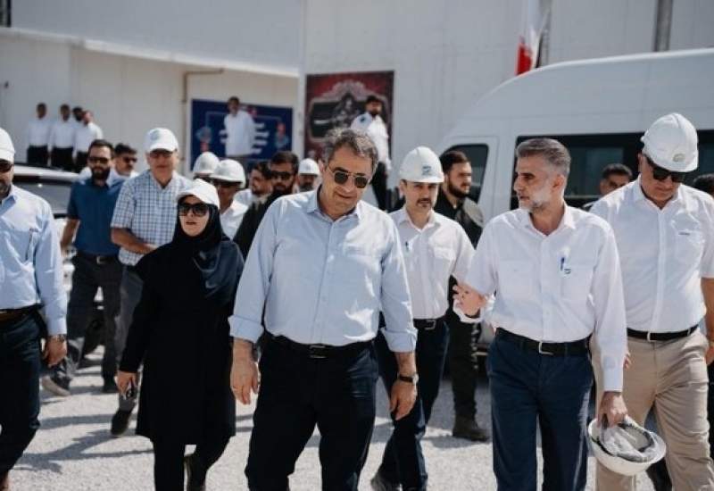بازدید مدیران ارشد گروه صنایع پتروشیمی خلیج فارس از پروژه پلی اتیلن سنگین گچساران