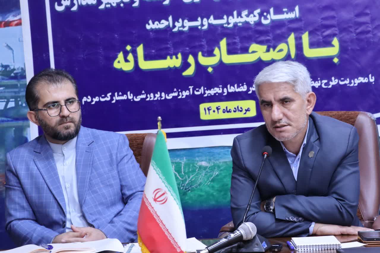 حسینی‌نیک: نوسازی مدارس به هیچ وجه دنبال منافع شخصی نیست، رسالت ما ساختن آینده‌ای ایمن و شاد برای فرزندان این دیار است /  ۱۰۹ مدرسه با ۳۷۵ کلاس درس برای افتتاح و کلنگ‌زنی آماده شده است