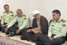 دیدار فرمانده انتظامی کهگیلویه و بویراحمد با خانواده مرحوم سروان مهران روان کیش + تصاویر  