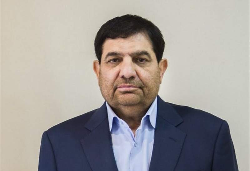 عکس| واکنش مخبر به سخنرانی رئیس جمهور