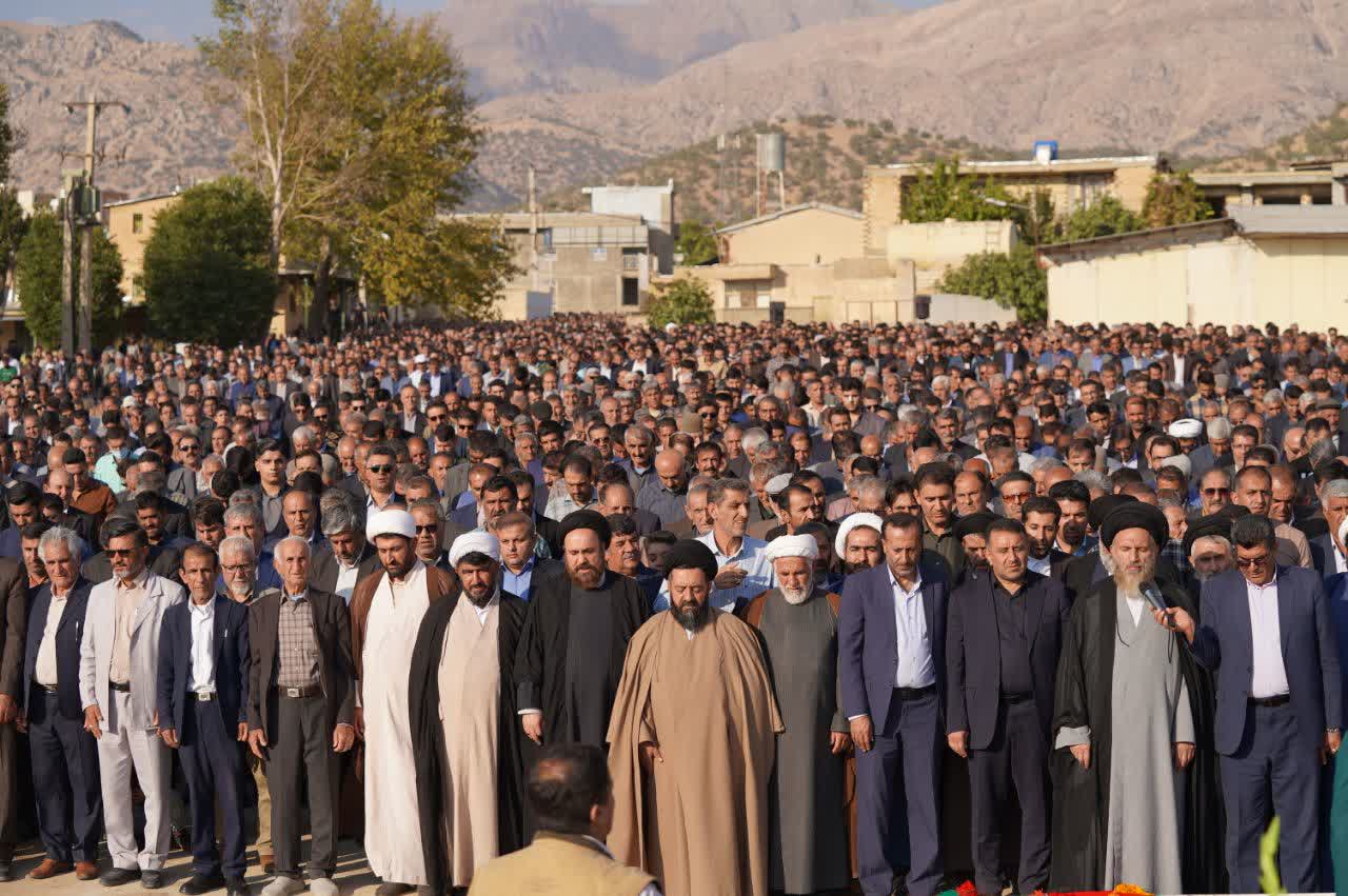 تصاویر| مراسم تشییع و تدفین پدر نمایندهی مردم بویراحمد، دنا و مارگون در مجلس شورای اسلامی