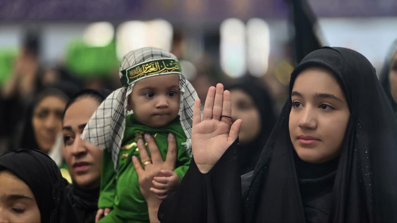 فیلم و تصاویر | مراسم شیرخوارگان حسینی در یاسوج برگزار شد