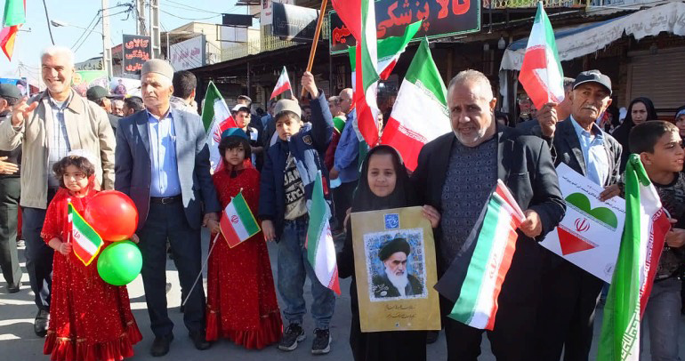 تصاویر | راهپیمایی22 بهمن‌ماه در گچساران