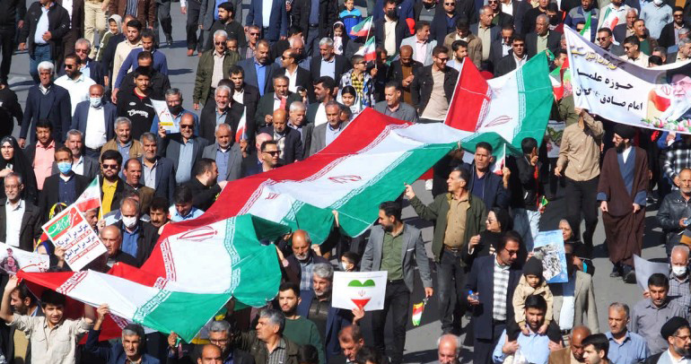 تصاویر | راهپیمایی22 بهمن‌ماه در گچساران