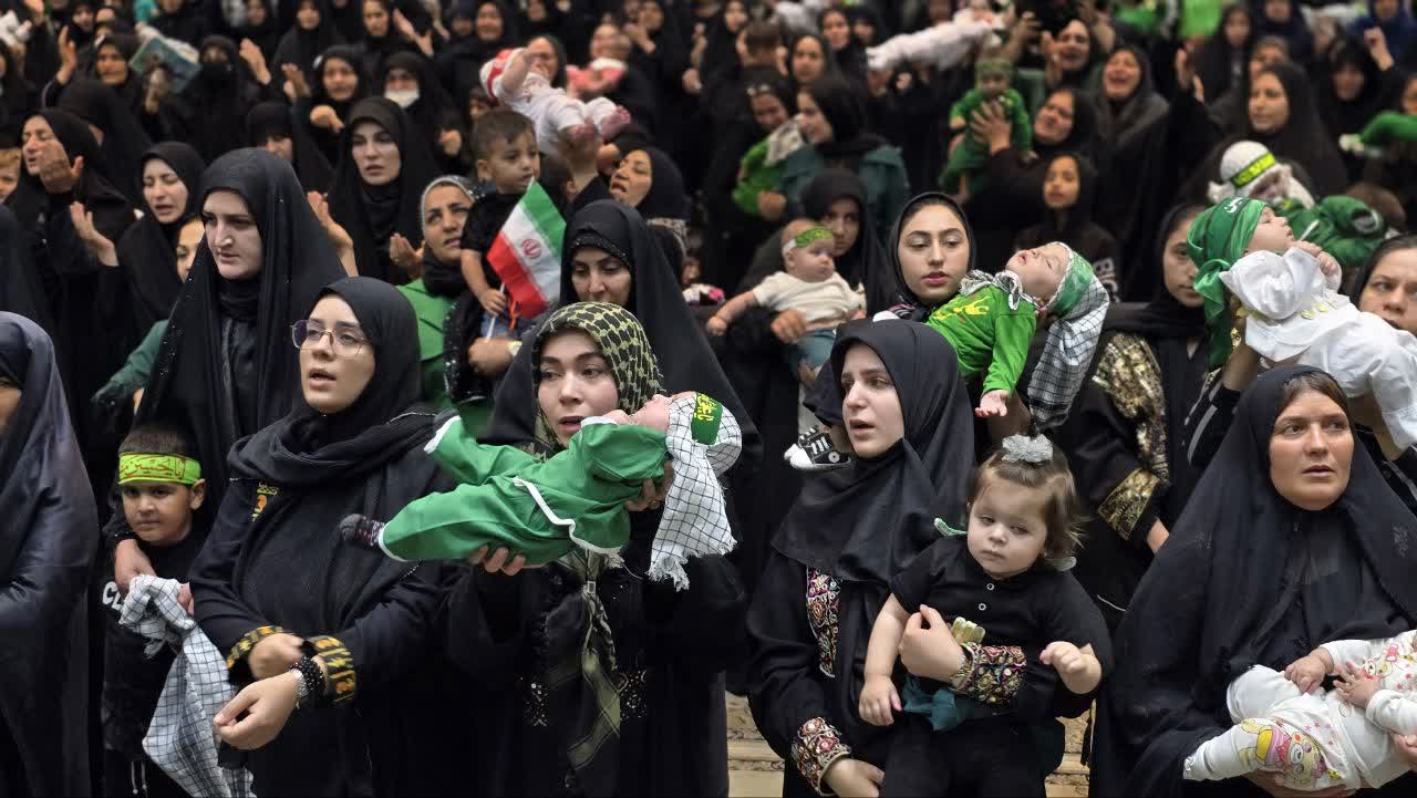 فیلم و تصاویر | مراسم شیرخوارگان حسینی در یاسوج برگزار شد